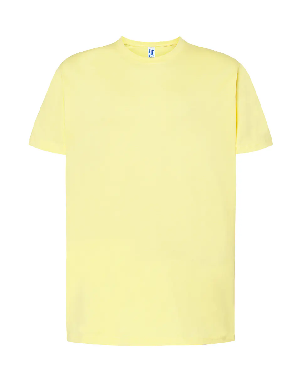 Regular T-Shirt Man — Light Yellow — Sem Personalização 1