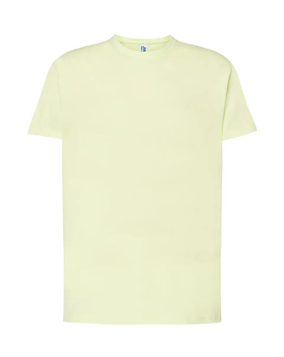 Regular T-Shirt Man — Light Yellow Neon — Sem Personalização 1