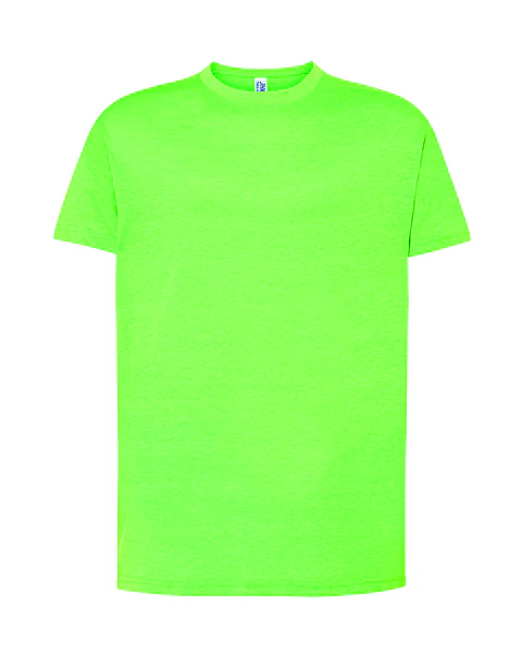 Regular T-Shirt Man — Lime Fluor — Sem Personalização