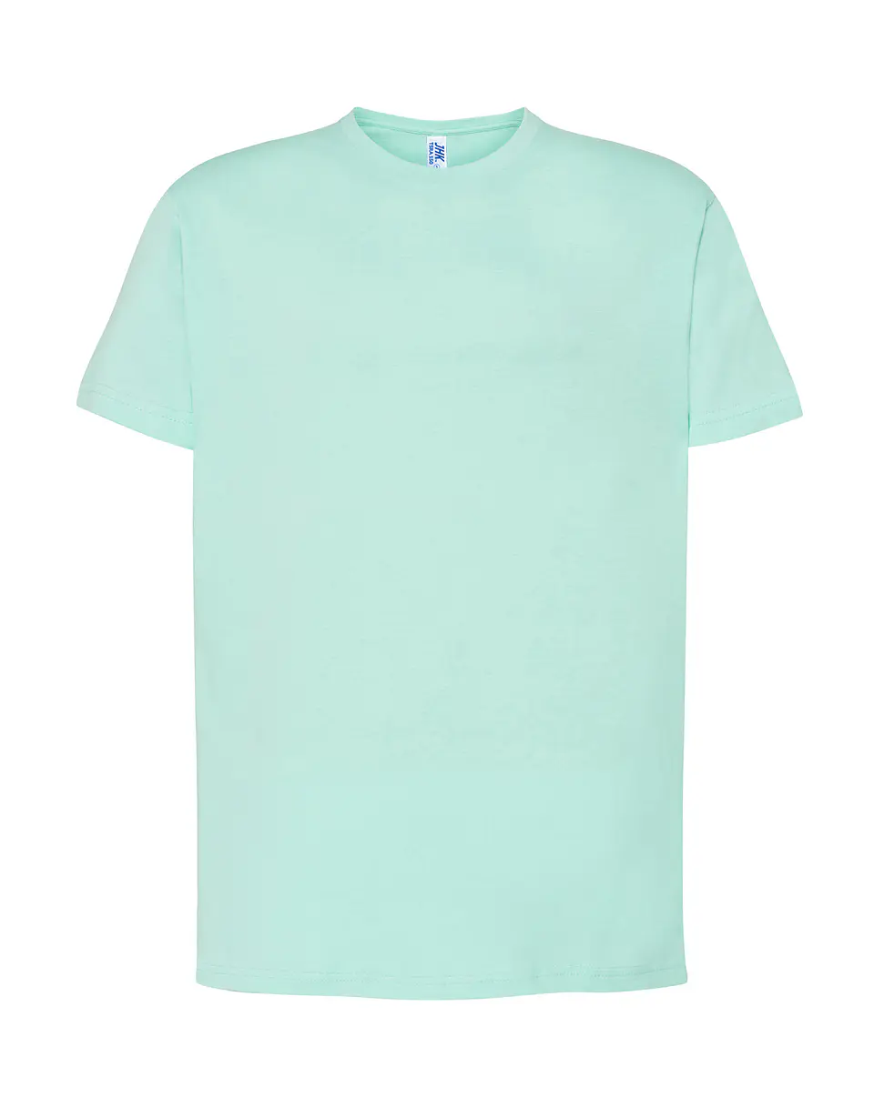 Regular T-Shirt Man — Mint Green — Sem Personalização 1