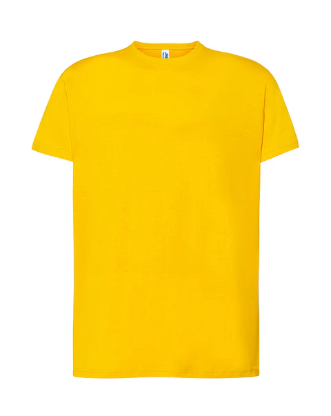 Regular T-Shirt Man — Mustard — Sem Personalização