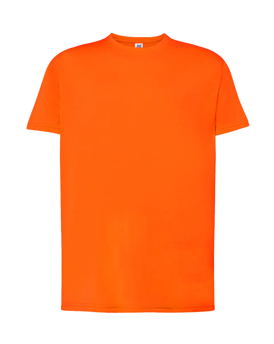 Regular T-Shirt Man — Orange Fluor — Sem Personalização 1