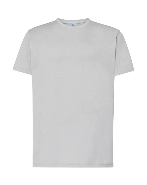 Regular T-Shirt Man — Silver — Sem Personalização