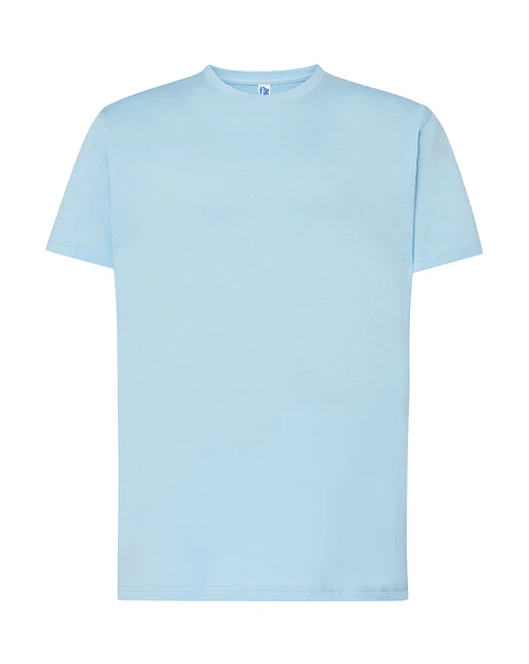 Regular T-Shirt Man — Sky Blue — Sem Personalização