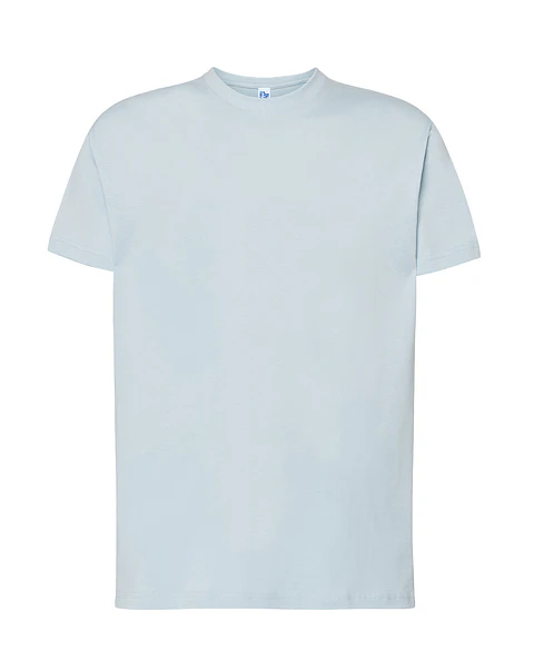 Regular T-Shirt Man — Sky Blue Neon — Sem Personalização