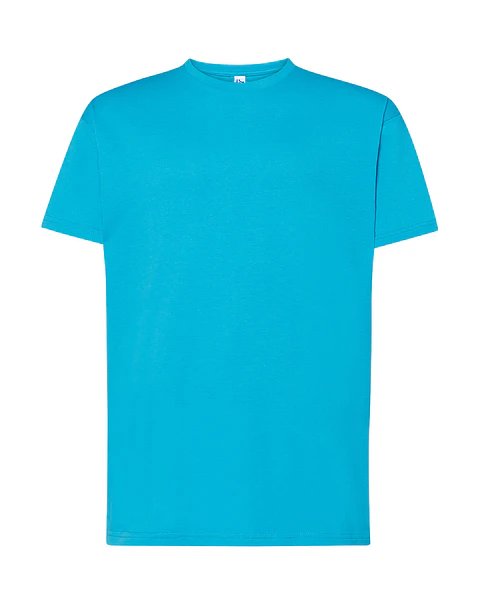 Regular T-Shirt Man — Turquoise — Sem Personalização