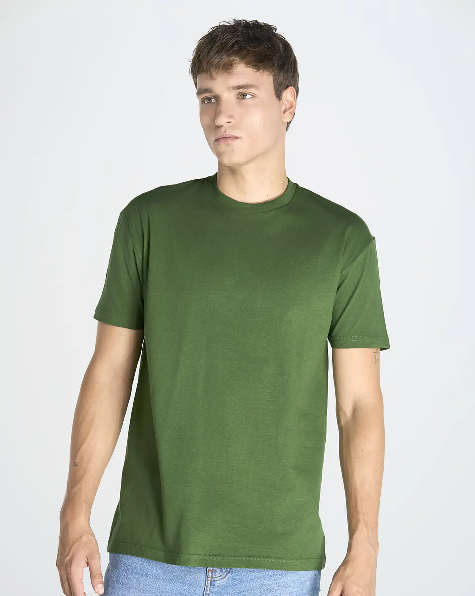 Regular Premium T-Shirt — Ivory — Sem Personalização 2