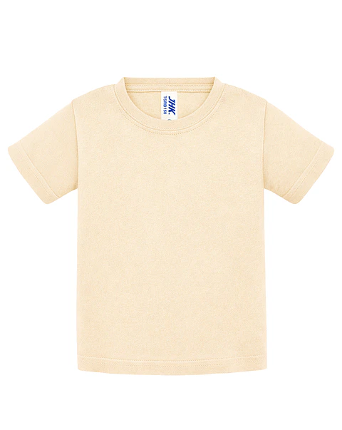 T-Shirt Baby — Butter Cream — Sem Personalização
