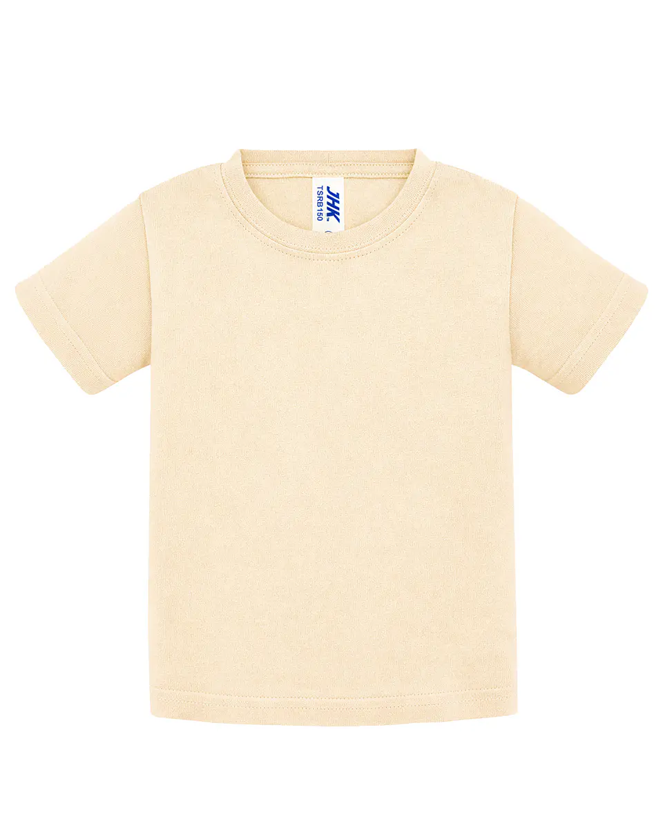 T-Shirt Baby — Butter Cream — Sem Personalização 1