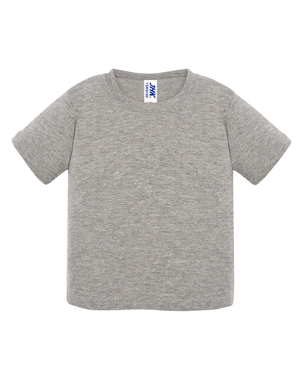T-Shirt Baby — Grey Melange — Sem Personalização 1
