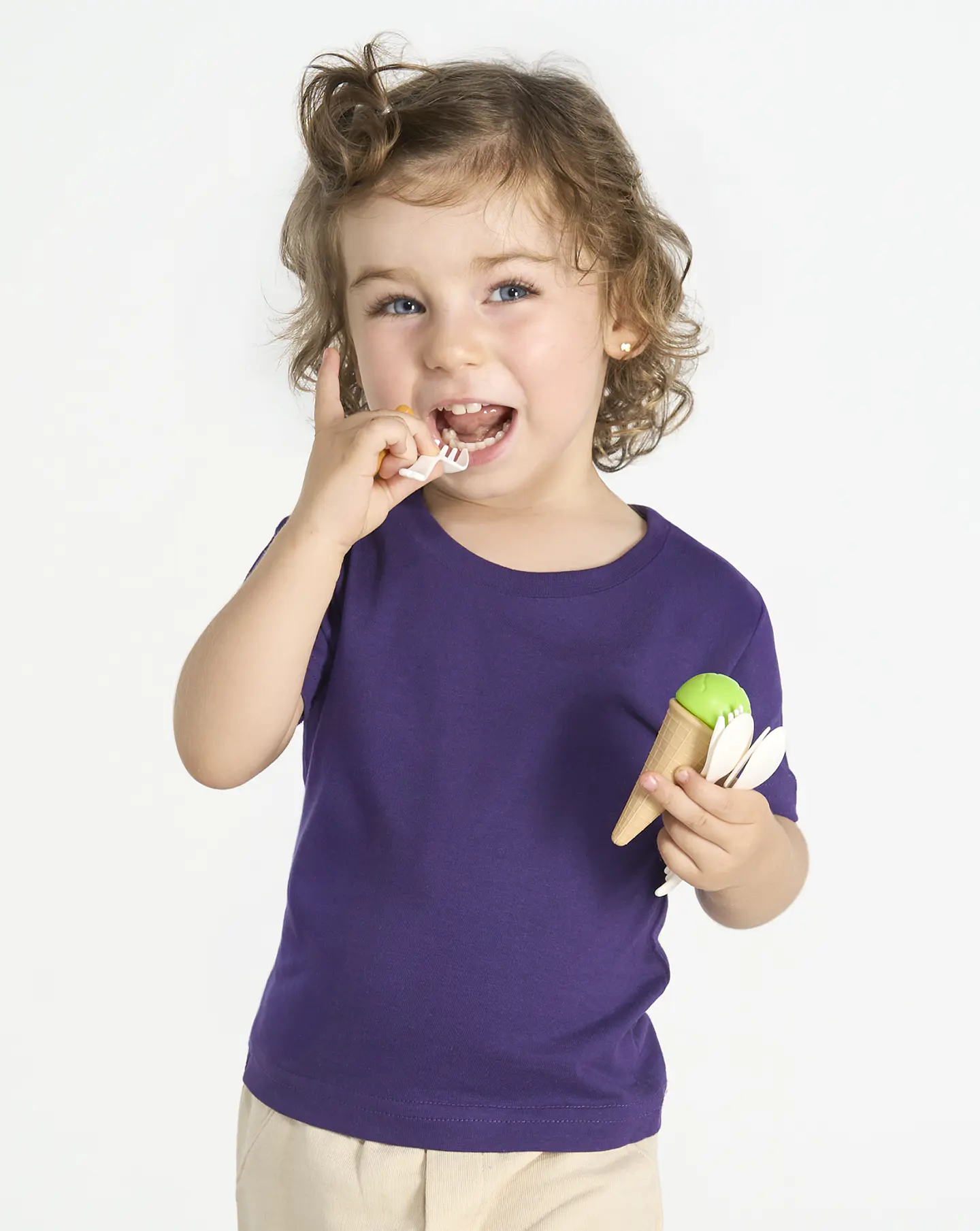 T-Shirt Baby — Lime — Sem Personalização 2