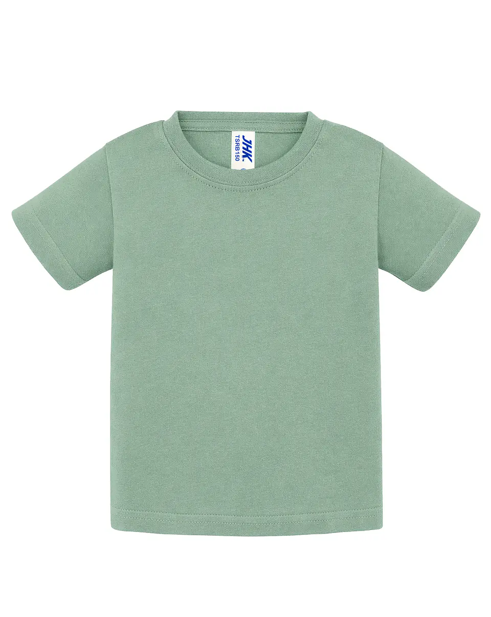 T-Shirt Baby — Moss Green — Sem Personalização 1