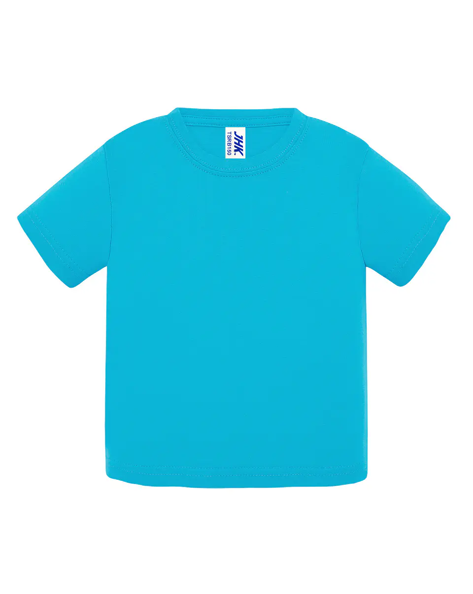 T-Shirt Baby — Turquoise — Sem Personalização 1