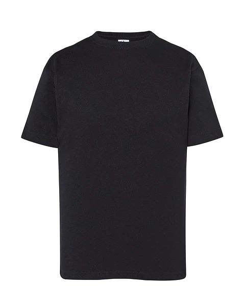 T-Shirt Kid — Black — Sem Personalização