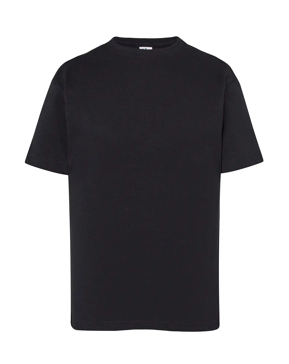 T-Shirt Kid — Black — Sem Personalização 1