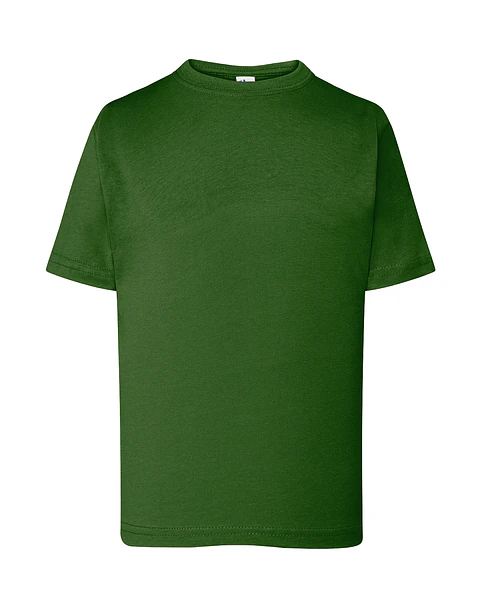 T-Shirt Kid — Bottle Green — Sem Personalização