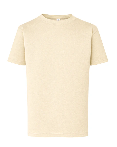 T-Shirt Kid — Butter Cream — Sem Personalização