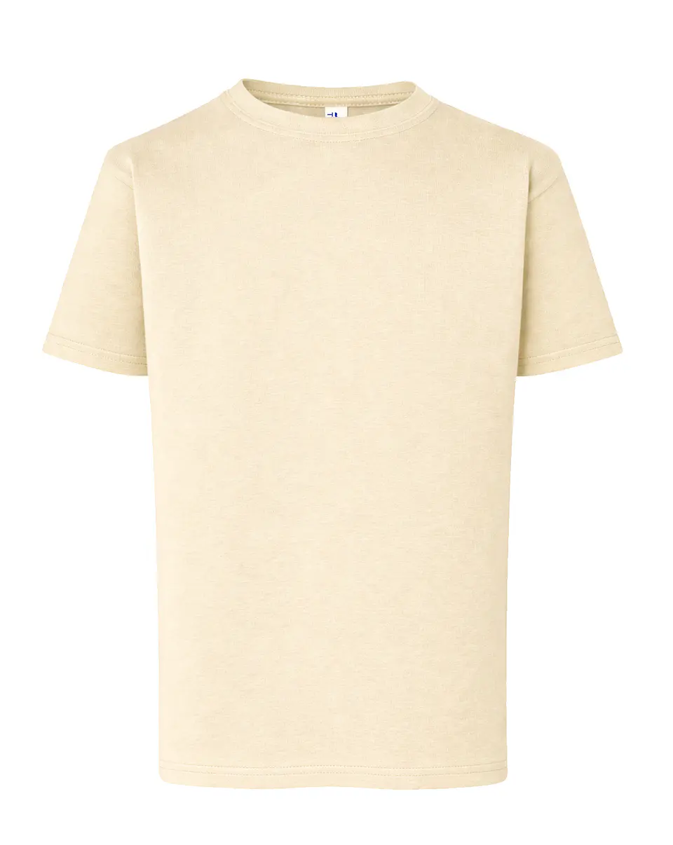 T-Shirt Kid — Butter Cream — Sem Personalização 1
