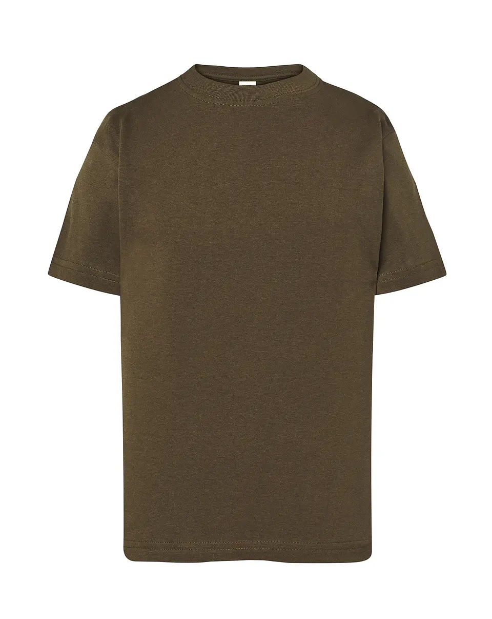 T-Shirt Kid — Forest Green — Sem Personalização 1