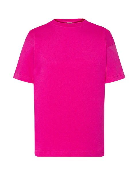 T-Shirt Kid — Fucsia — Sem Personalização