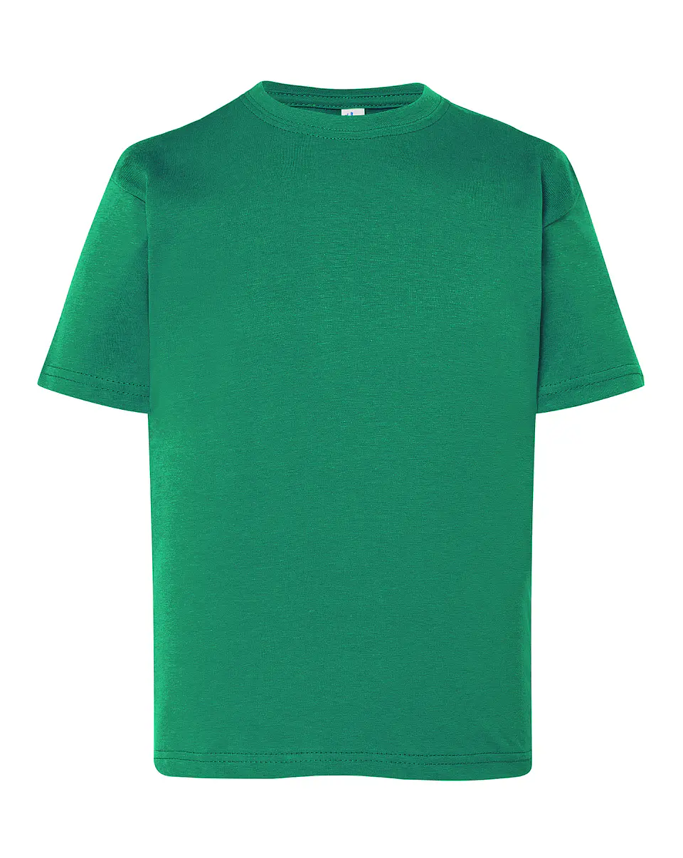 T-Shirt Kid — Kelly Green — Sem Personalização 1