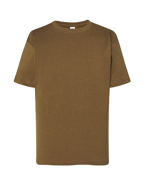 T-Shirt Kid — Khaki — Sem Personalização