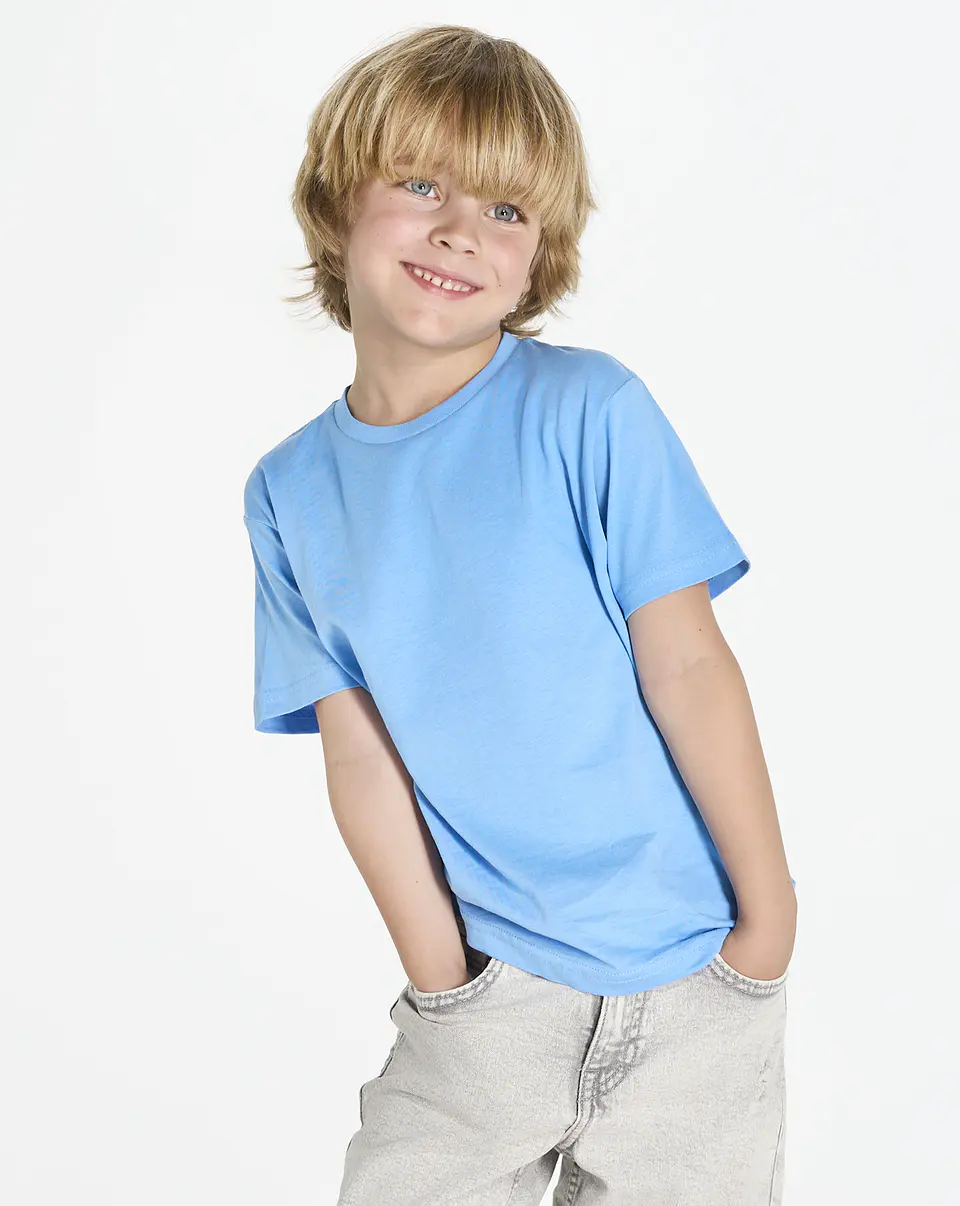 T-Shirt Kid — Khaki — Sem Personalização 2