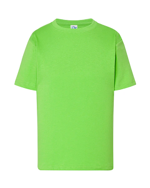 T-Shirt Kid — Lime — Sem Personalização