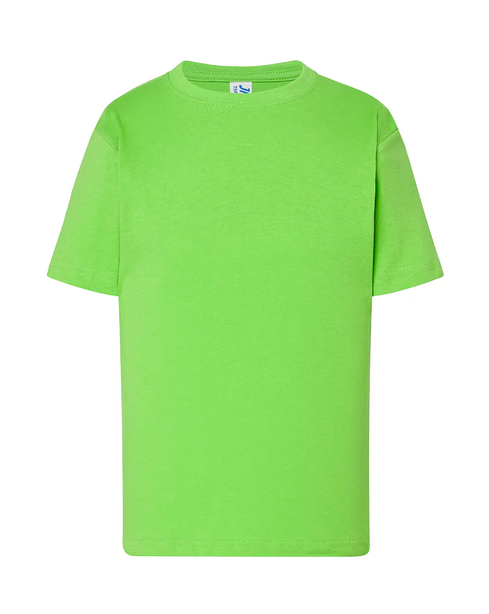 T-Shirt Kid — Lime — Sem Personalização 1