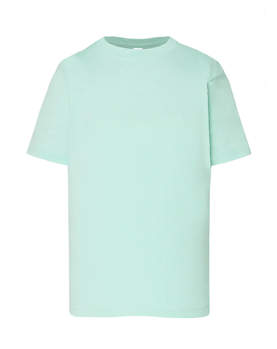 T-Shirt Kid — Mint Green — Sem Personalização 1