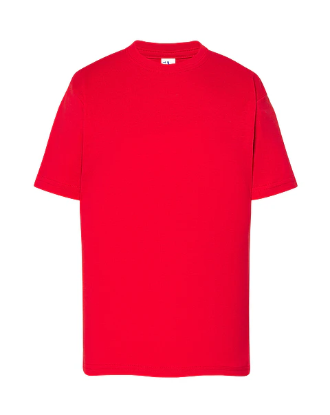 T-Shirt Kid — Red — Sem Personalização