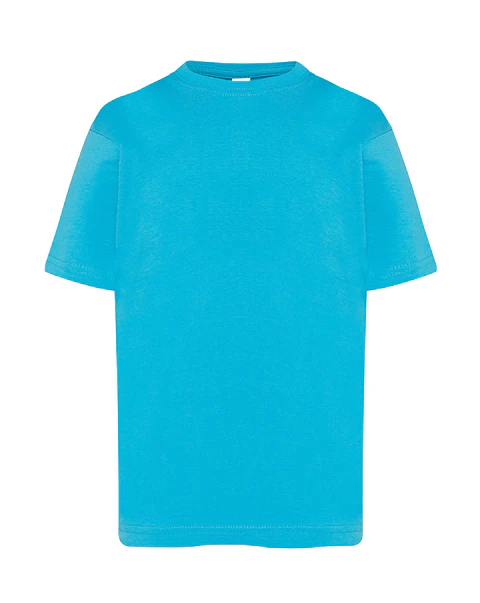 T-Shirt Kid — Turquoise — Sem Personalização