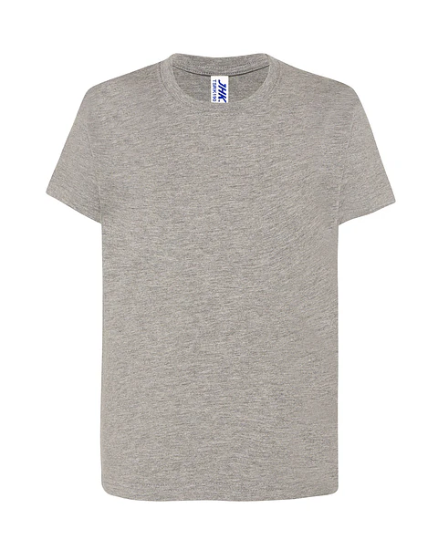 Premium T-Shirt Kid — Grey Melange — Sem Personalização