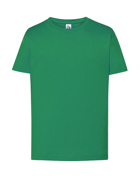 Premium T-Shirt Kid — Kelly Green — Sem Personalização