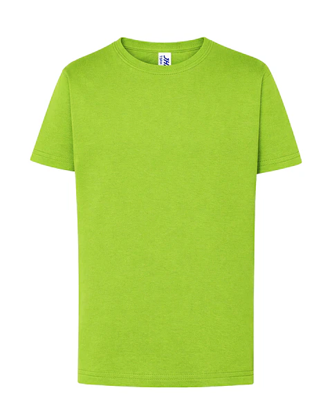 Premium T-Shirt Kid — Lime — Sem Personalização