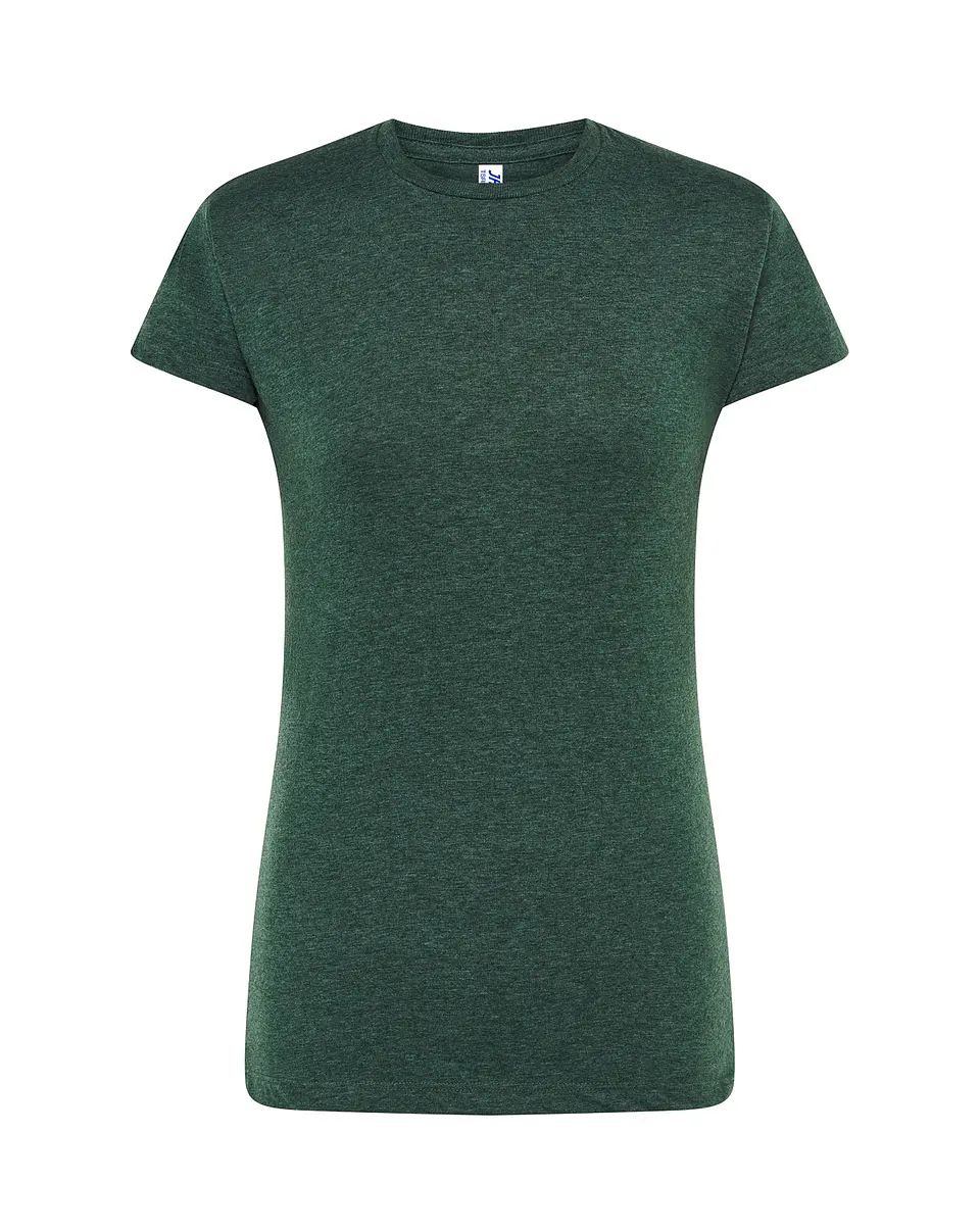 Regular Comfort Lady — Bottle Green Heather — Sem Personalização 1