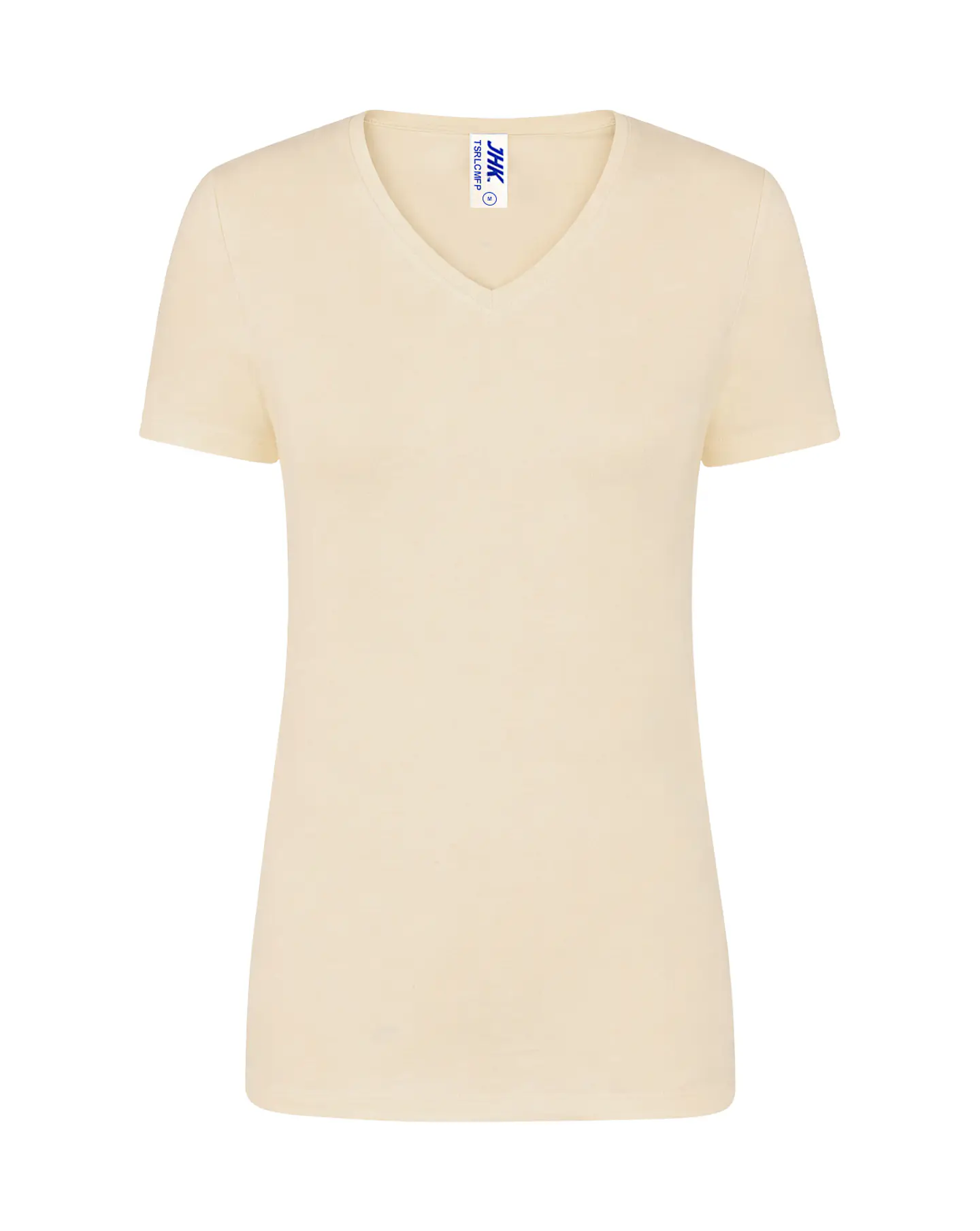 Lady Regular Comfort V-Neck — Butter Cream — Sem Personalização 1