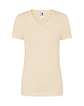 Lady Regular Comfort V-Neck — Butter Cream — Sem Personalização - thumbnail 1