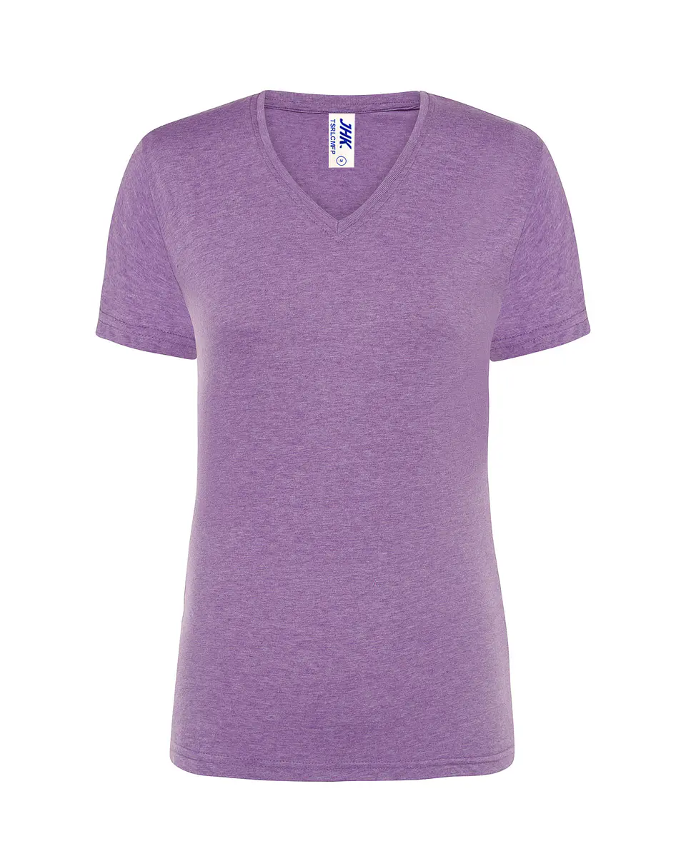 Lady Regular Comfort V-Neck — Lavender Heather — Sem Personalização 1