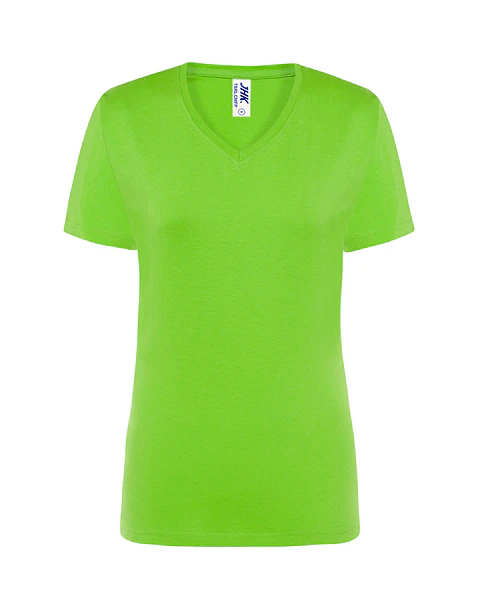 Lady Regular Comfort V-Neck — Lime — Sem Personalização