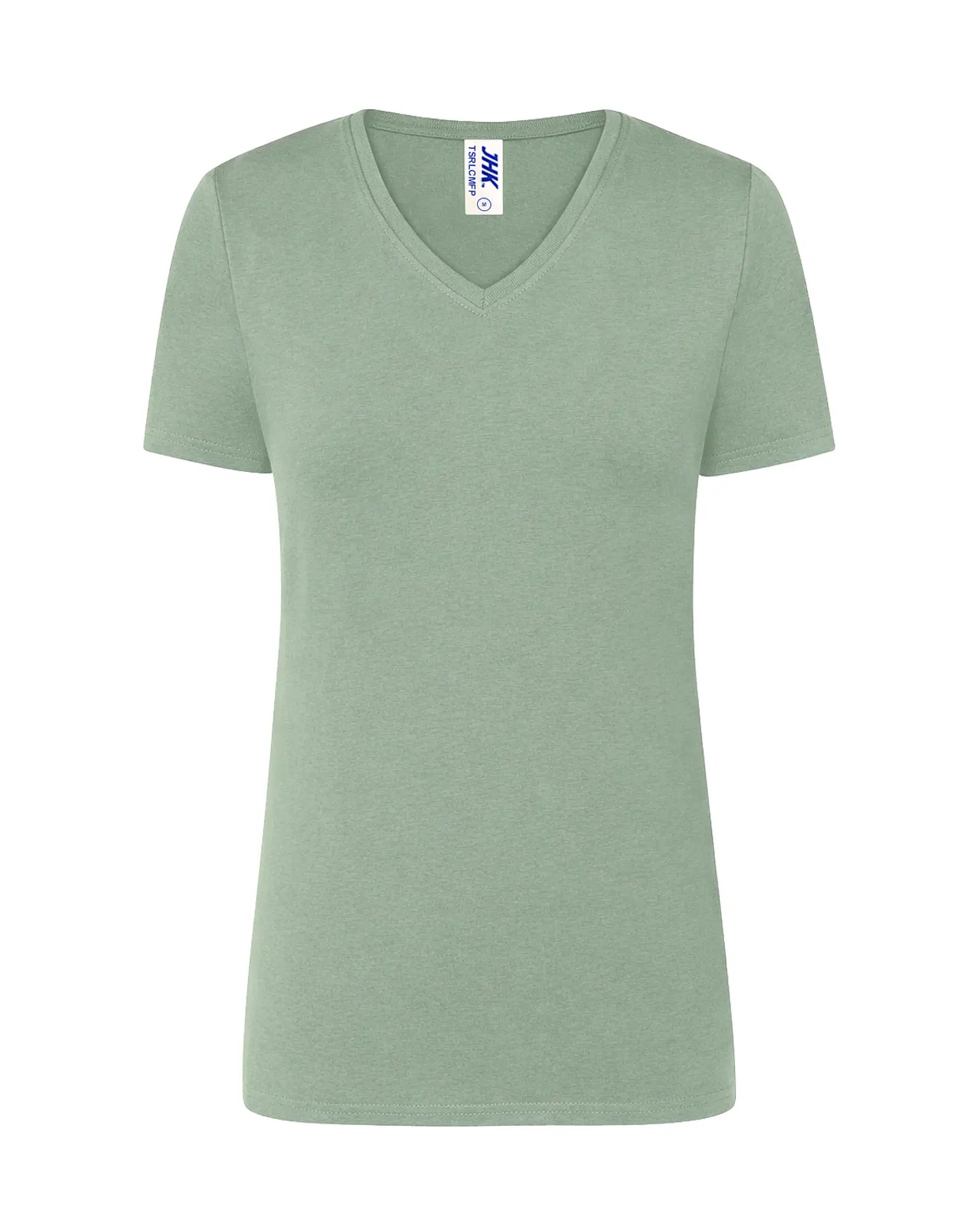 Lady Regular Comfort V-Neck — Moss Green — Sem Personalização 1