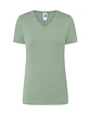 Lady Regular Comfort V-Neck — Moss Green — Sem Personalização - Thumbnail 1