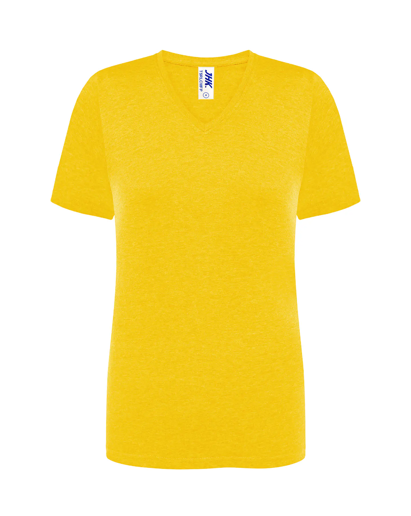 Lady Regular Comfort V-Neck — Mustard Heather — Sem Personalização 1