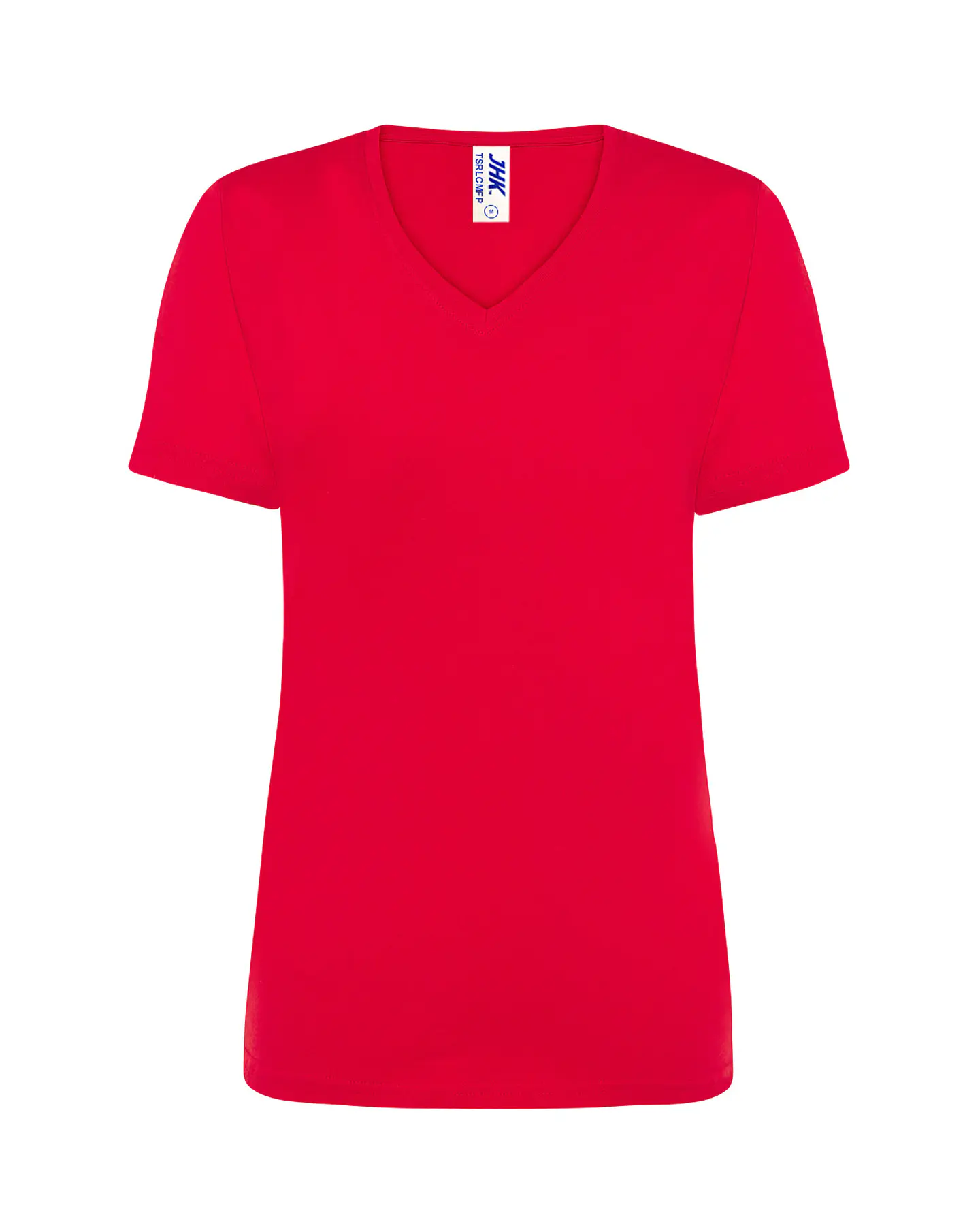 Lady Regular Comfort V-Neck — Red — Sem Personalização 1