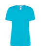 Lady Regular Comfort V-Neck — Turquoise — Sem Personalização - Thumbnail 1