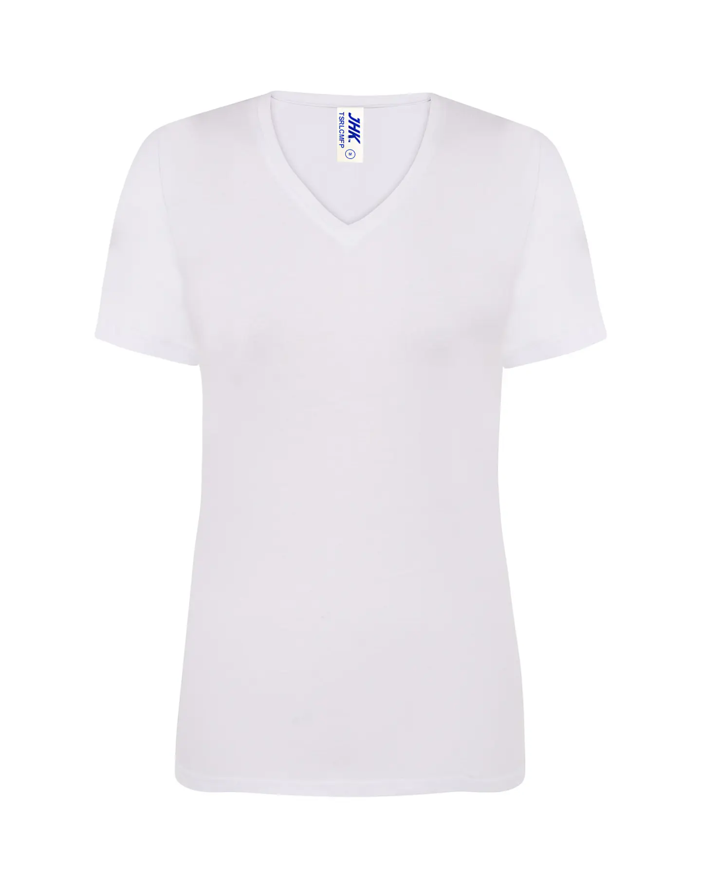 Lady Regular Comfort V-Neck — White — Sem Personalização 1