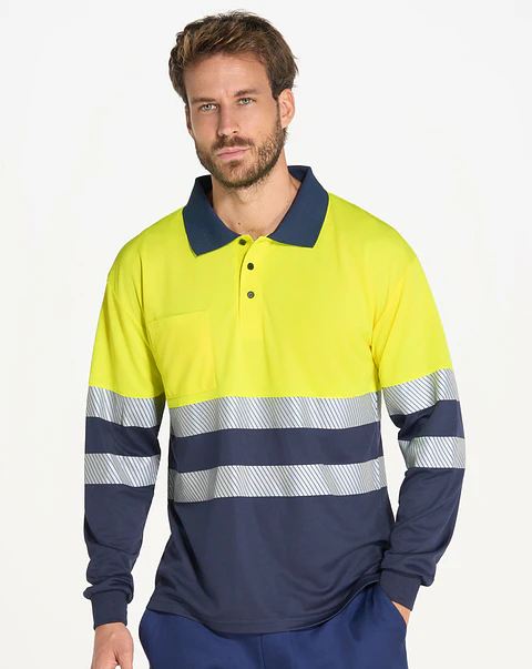 Polo Manga Larga — Sem Personalização
