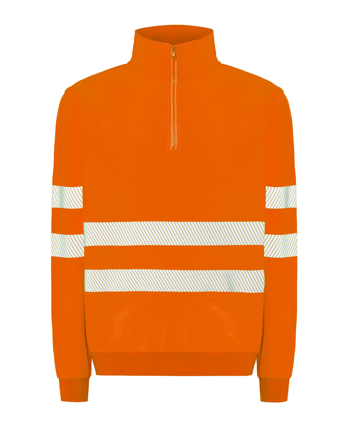 Sudadera Media Cremallera — Sem Personalização 2