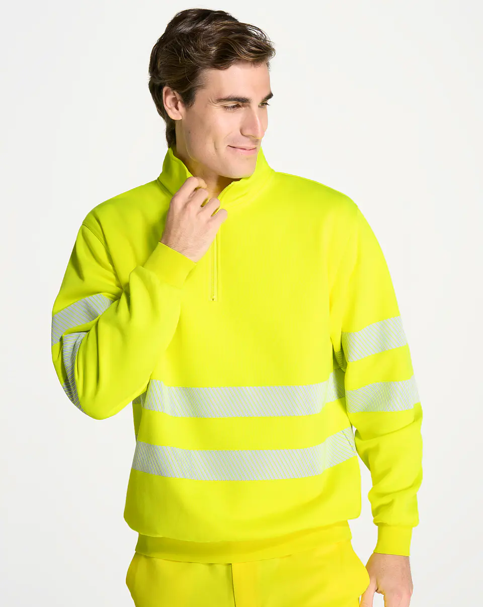Sudadera Media Cremallera — Sem Personalização 1