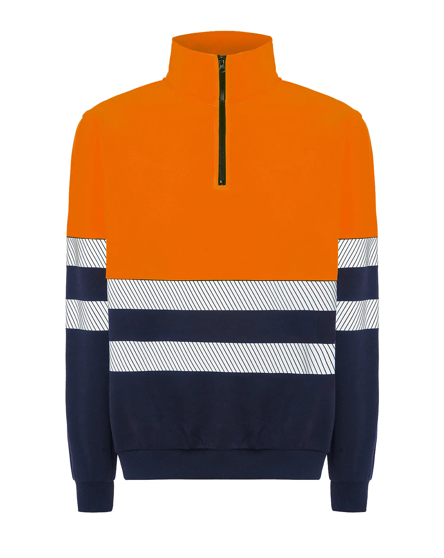 Sudadera Media Cremallera — Sem Personalização 4